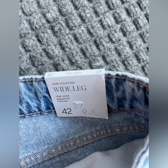 Mango (MNG) Wide Leg Jeans NWT - Picture 3 of 5